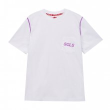 SGLS 로고 베이직 티셔츠 (화이트)