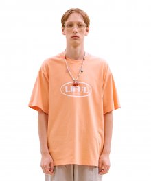 OVAL LOGO TEE coral