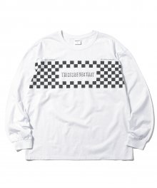 RACING L/SL Top White