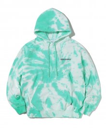 Tie dye Hooded Sweatshirt Green (SS19)