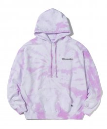 Tie dye Hooded Sweatshirt Lavender