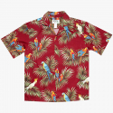 케이와이에스(KY'S) 오리지널 하와이안 셔츠 KYAL-422 RED