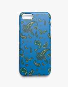 Paisley iPhone Case 7/8 - Deep Blue