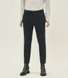 BLACK New Slim Cropped Trousers