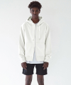 19ss semi-over fit zipup hoodie [ivory]