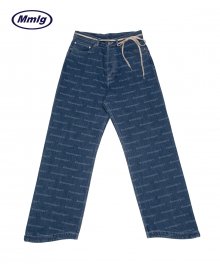 [Mmlg] EMEMELGE WAVE RELAX JEANS (BLUE)