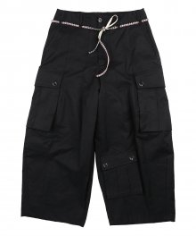 Oversized Tri Pocket Pants [Black]