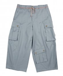Oversized Tri Pocket Pants [Sky blue]