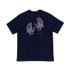IDENTITY Bleached T Shirt - Navy