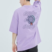 Easy Day Vibe T Shirt_Purple