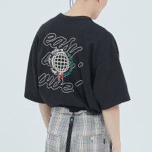 Easy Day Vibe T Shirt_Black