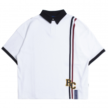 RC Double Line Polo Shirt_White