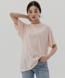 silket over T-shirt_pink