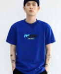 나우왓(NOWWHAT) NOWW 로고 티셔츠 (블루)