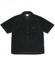 Velour S/SL Shirt Black