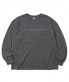 TN INTL. L/SL Top Charcoal