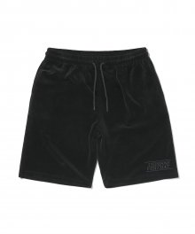 Velour Short Black