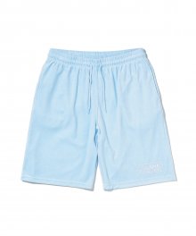 Velour Short Sky Blue