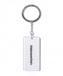 T-Logo Key Tag Black/White