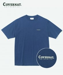 S/S SMALL AUTHENTIC LOGO TEE DARK BLUE