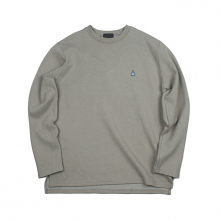 CREWNECK SWEAT SHIRT GRAY