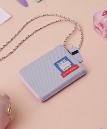 (LV-19343) ROLAROLA X FENNEC MINI WALLET LAVENDER