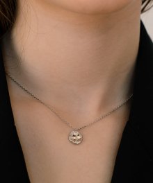 Fluid Cell Coin Necklace 2