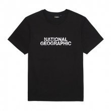 N192UTS940 네이터스 로고그래픽 반팔 티셔츠 CARBON BLACK