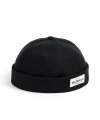 HBT COTTON BRIMLESS CAP (black)