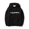 isc basic logo hoodie [black]