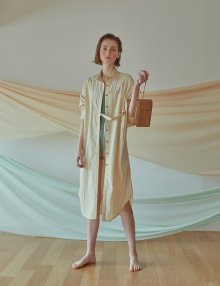 REINA SHIRTS DRESS-2 WAY (BEIGE)