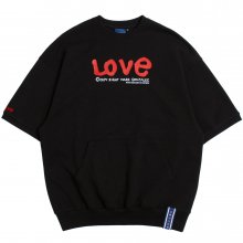 [R.C X M.G]WITH LOVE Pocket T Shirts_Black