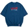 [R.C X M.G]WITH LOVE Pocket T Shirts_Blue