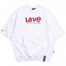 [R.C X M.G]WITH LOVE Pocket T Shirts_White