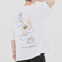 [R.C X M.G]Thunder Angel T Shirts_White