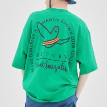 [R.C X M.G]WITH Angel T Shirts_Green