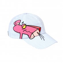 [SS19 Pink Panther] Big Side Print Cap(Sky Blue)