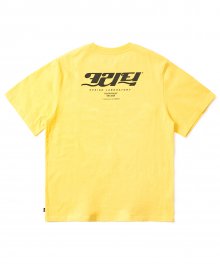 KOREAN LOGO 반팔 티셔츠 Lemon Yellow