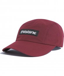 HSP Logo Camp Cap Burgundy