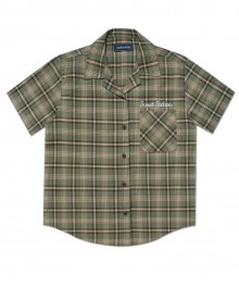 (W) Lupine Half Shirt - Green