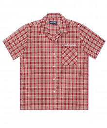 (W) Idea Half Shirt - Red