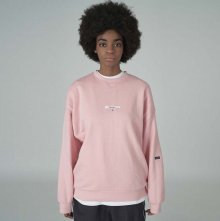 오버랩 스웨트셔츠-핑크