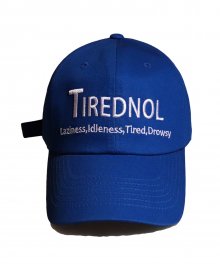 [unisex]TIREDNOL BLUE BALL CAP