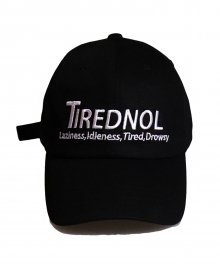 [unisex]TIREDNOL BLACK BALL CAP