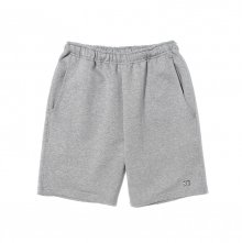 NY LOGO SWEAT SHORTS GREY