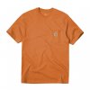 [K87] 포켓 티셔츠 (Apricot Orange Heather)