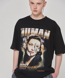 Human Android Tee - BLACK