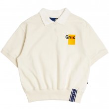 GNAC Polo T Shirt_Oatmeal