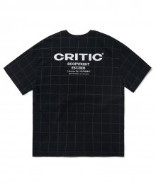 BACKSIDE LOGO GRID T-SHIRT(BLACK)_CTONURS09UC6