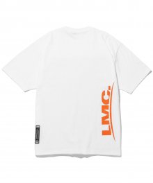 LMC FRONT OVER PRINTED TEE white